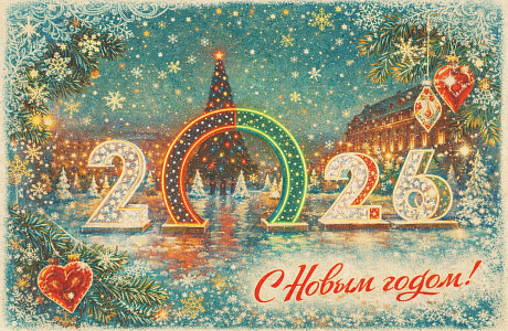 Поздравляем вас с наступающим Новым годом! Поздравляем вас с наступающим Новым годом!